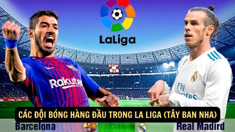 Các đội bóng hàng đầu trong La Liga (Tây Ban Nha)