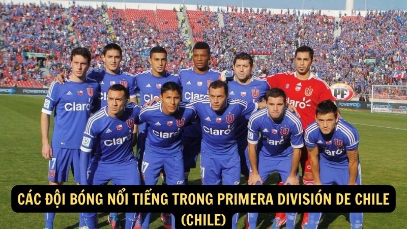 Các đội bóng nổi tiếng trong Primera División de Chile (Chile)